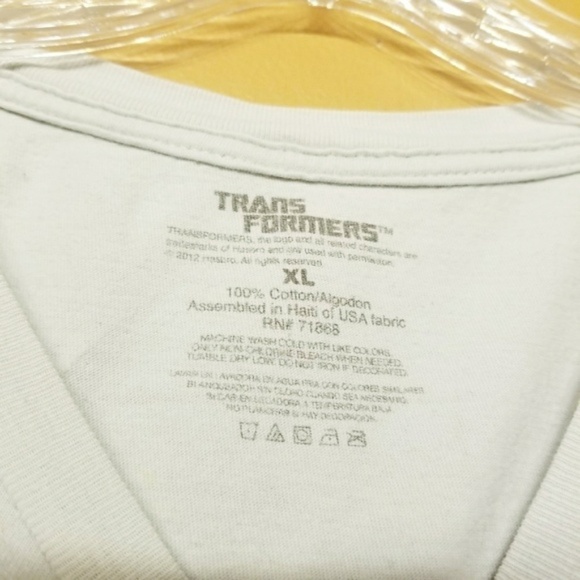 Transformers | Unisex Gray and Blue Transformers Tee (Size XL) - Picture 2 of 9